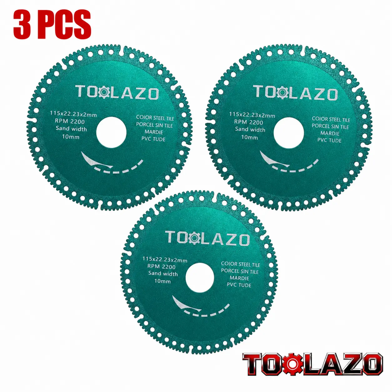 3-Pack Ultra-Thin Diamond Edge Cutting Blades — product image 1 of 9