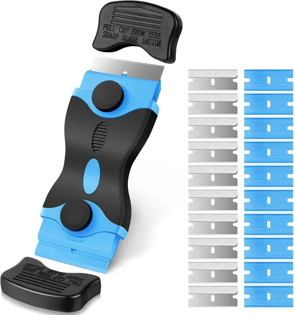 2-in-1 Glass Cooktop & Surface Scraper Tool