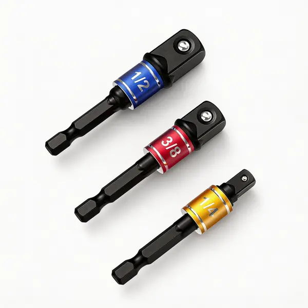 Impact-Grade 3-Piece Upgrade Socket Adapter Kit