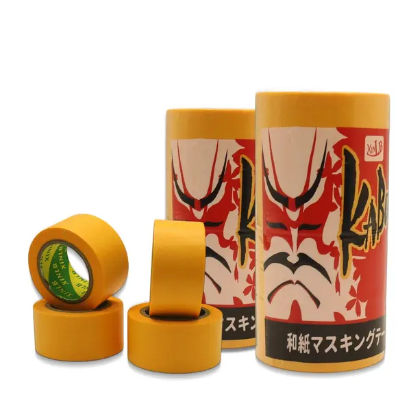 Crepe Paper Orange Precision Masking Tape