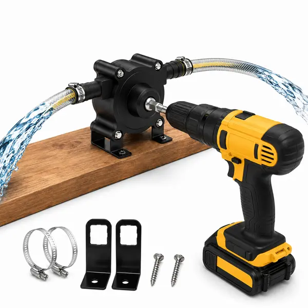 Portable Hand Drill Powered Water Pump