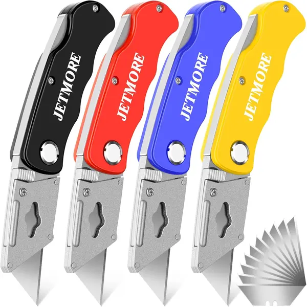 Folding Utility Mat with 10 Quick-Change Alloy Steel Mat Blades