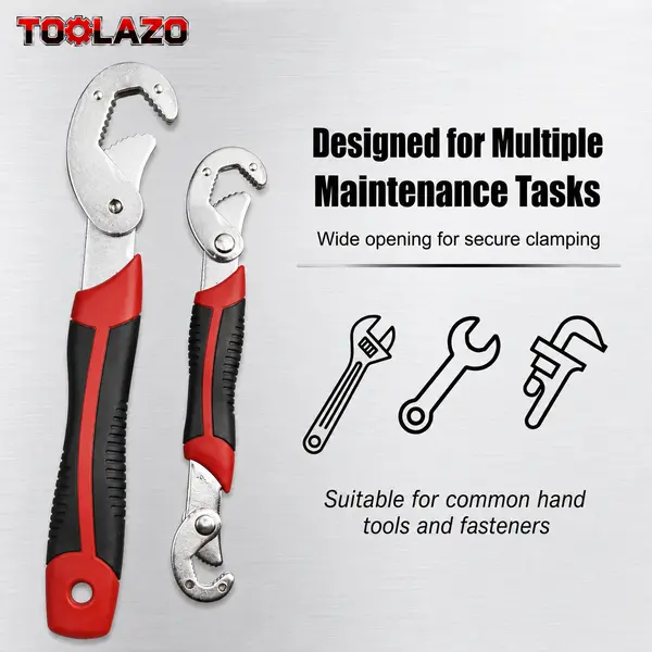 2-Piece Self-Adjusting Universal Wrench Set