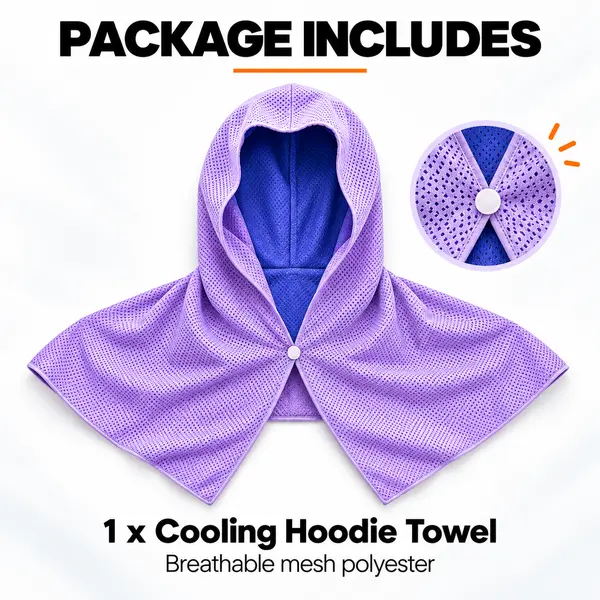 Cooling Hoodie Towel for Men and Women